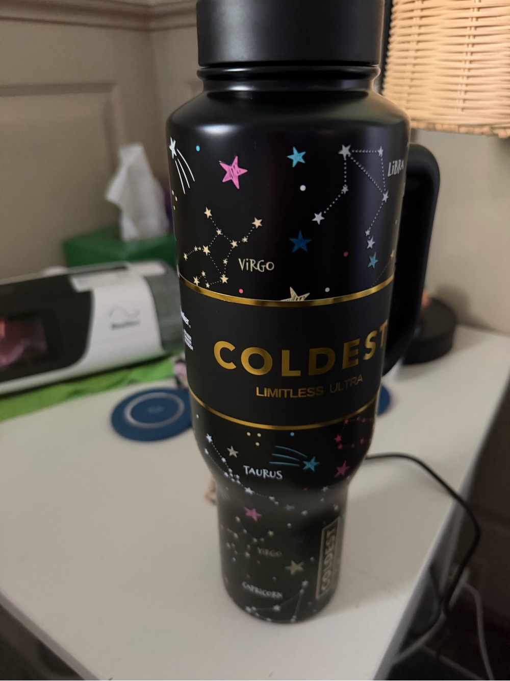 Coldest Limitless 46 oz (written in the Stars) water bottle
